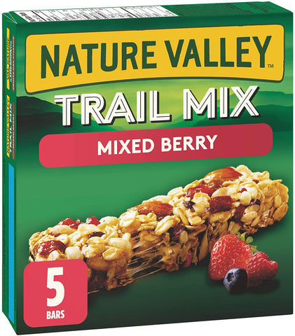 Nature Valley Trail Mix Chewy Granola Bars (Mixed Berry)