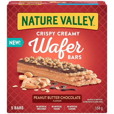 Nature Valley Crispy Creamy Wafer Bars (Peanut Butter Chocolate)