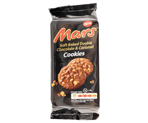 Mars Soft Baked Double Chocolate & Caramel Cookies