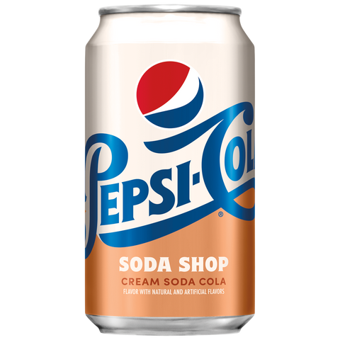 Pepsi Soda Shop Cream Soda Cola