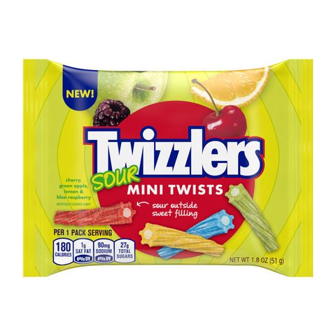 Sour Twizzler's Mini Twists (Regular)